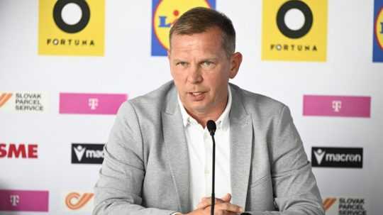 Tréner slovenskej futbalovej reprezentácie do 21 rokov Jaroslav Kentoš.