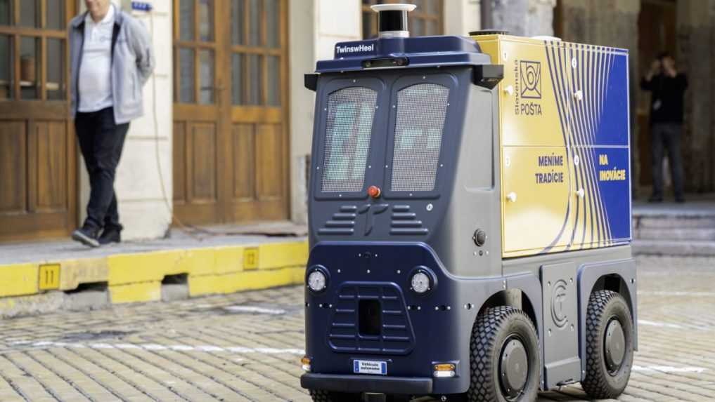 Slovenská pošta prichádza s novinkou: Na doručovanie zásielok v Bratislave bude používať autonómne vozidlo