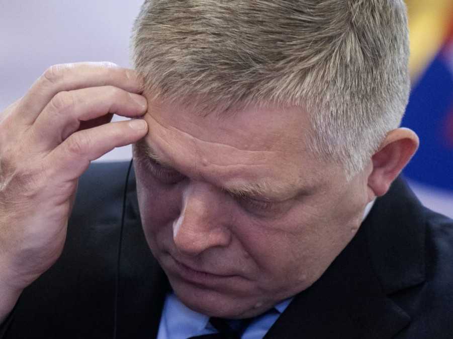 Premiér Robert Fico.