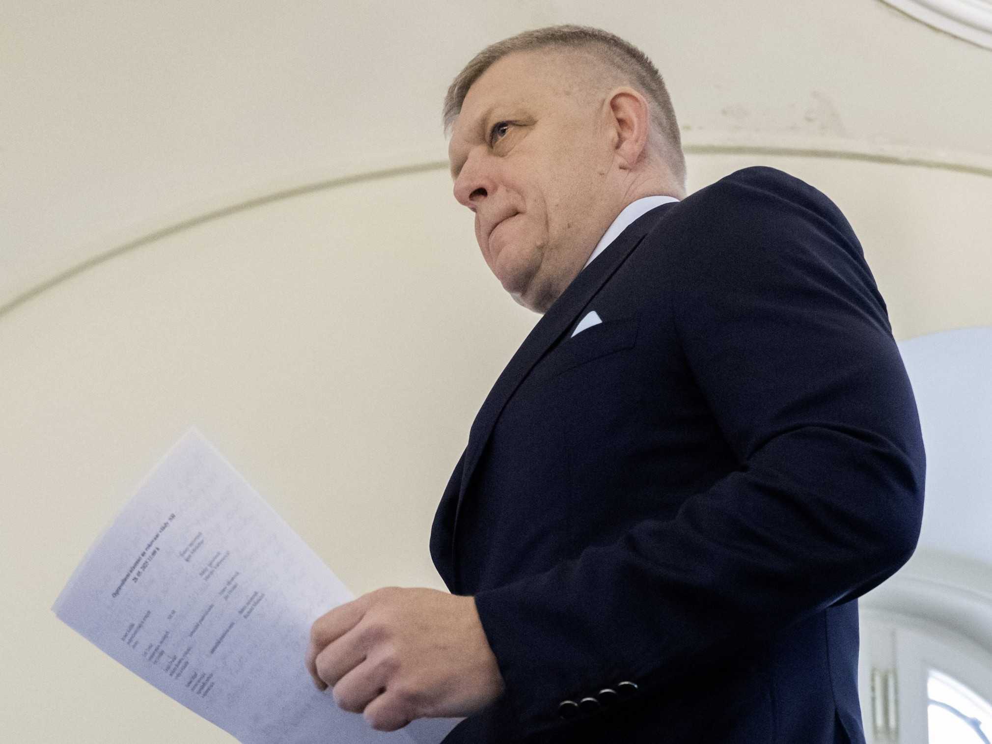 Premiér Robert Fico