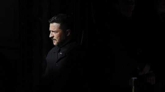 Ukrajinský prezident Volodymyr Zelenskyj.