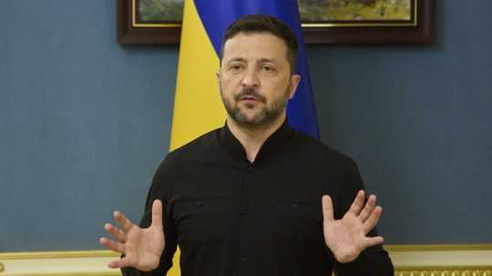 Ukrajinský prezident Volodymyr Zelenskyj