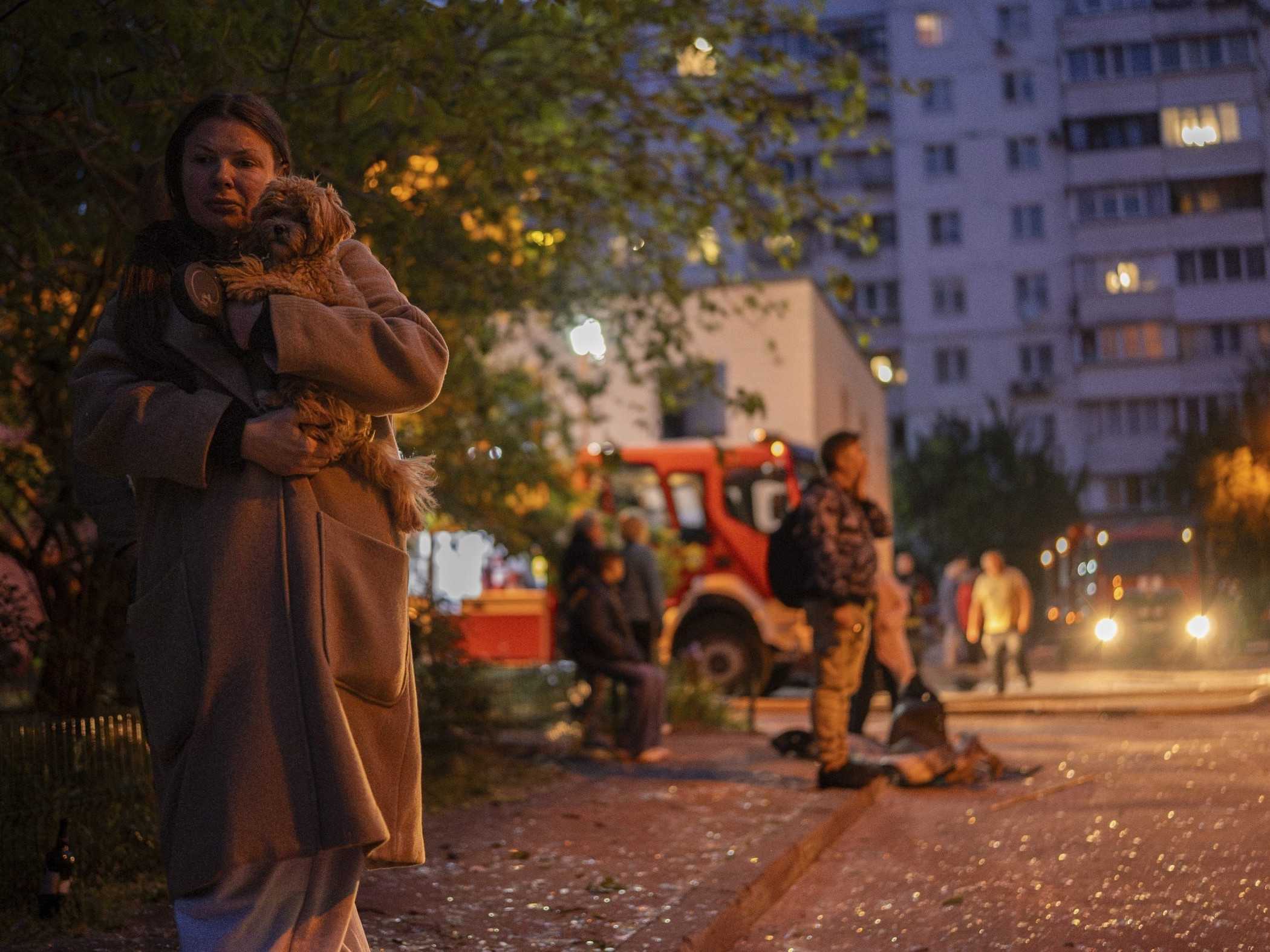Kyjev sa stal opäť terčom dronového a raketového útoku.