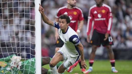Futbalista Tottenhamu Hotspur Brennan Johnson