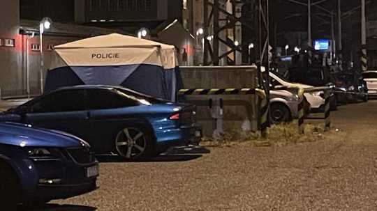Na snímke miesto činu - okolie železničnej stanice v meste Tábor na južných Čechách.