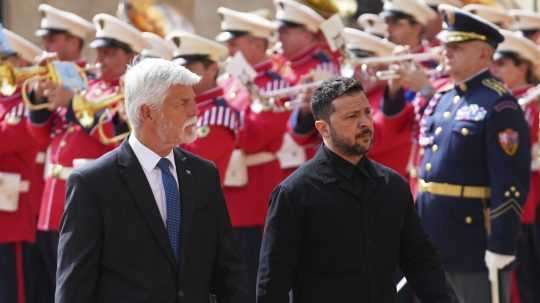 Volodymyr Zelenskyj v Prahe: Prezident sa poďakoval Česku za podporu pre Ukrajinu. Niektorých európskych lídrov však kritizoval