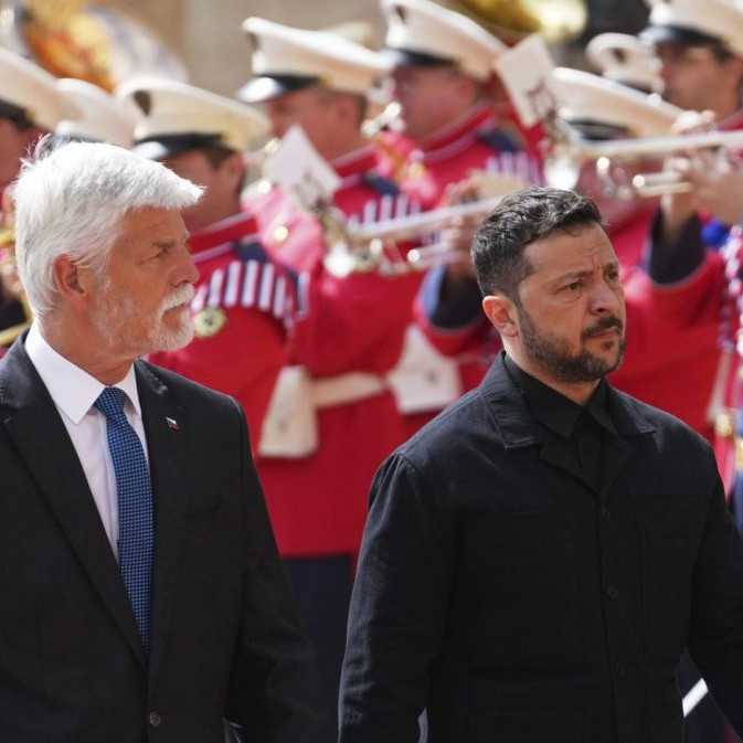Volodymyr Zelenskyj v Prahe: Prezident sa poďakoval Česku za podporu pre Ukrajinu. Niektorých európskych lídrov však kritizoval