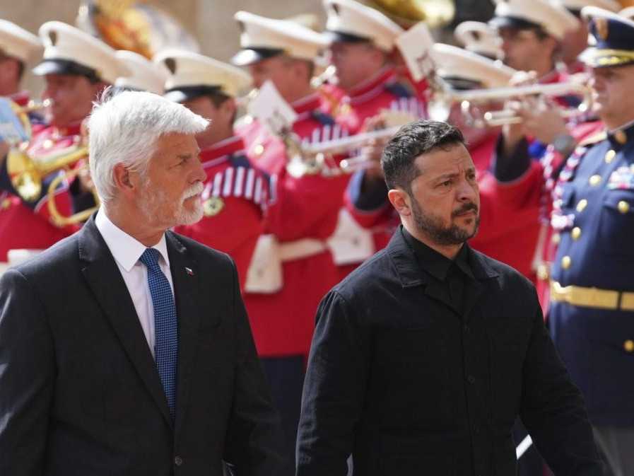 Volodymyr Zelenskyj v Prahe: Prezident sa poďakoval Česku za podporu pre Ukrajinu. Niektorých európskych lídrov však kritizoval