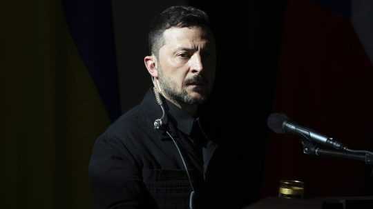 Ukrajinský prezident Volodymyr Zelenskyj