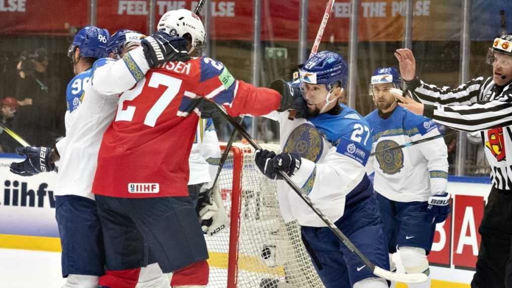 MS v hokeji 2025: Kazachovia oslavujú cenný triumf nad Nórskom, hrdinom brankár Pavlenko