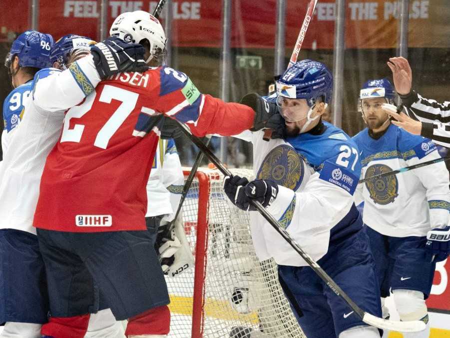 Kazachstan hokej Nórsko