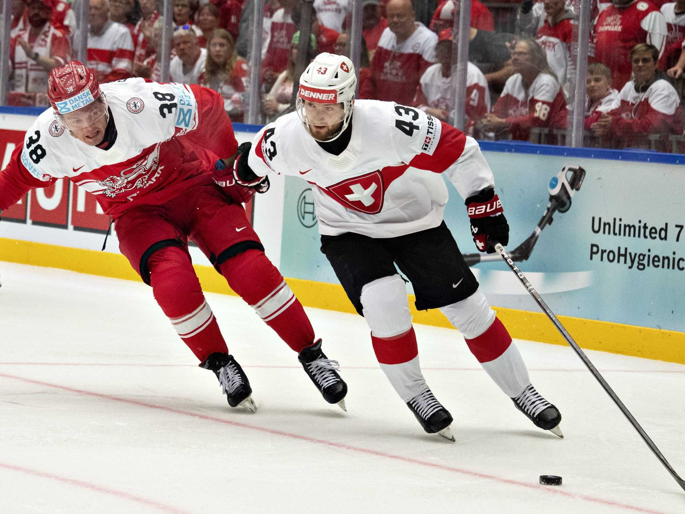 Andrea Glauser a Morten Poulsen