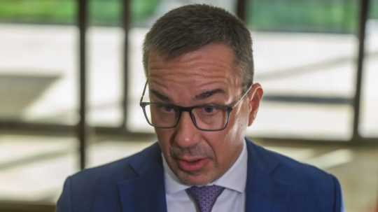 Na snímke minister práce, sociálnych vecí a rodiny SR Erik Tomáš (Hlas-SD).