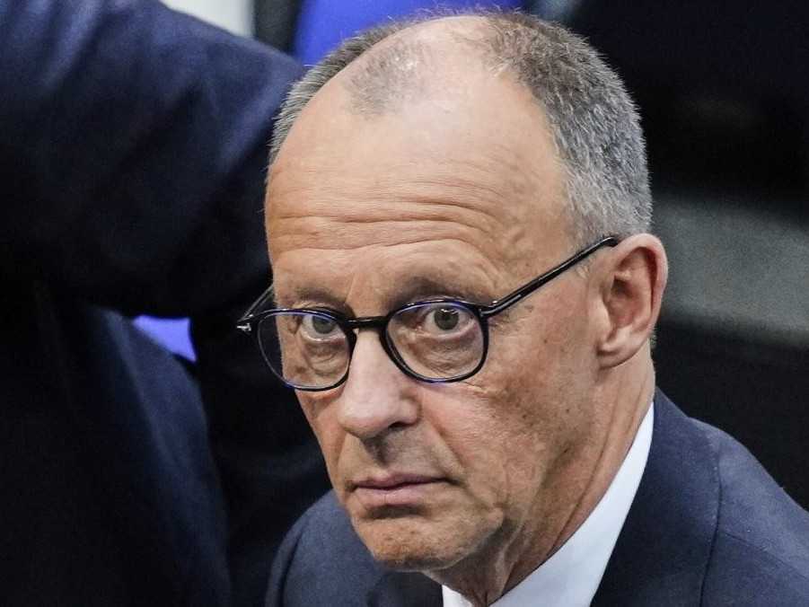 Friedrich Merz po tom, ako nebol zvolený za kancelára.