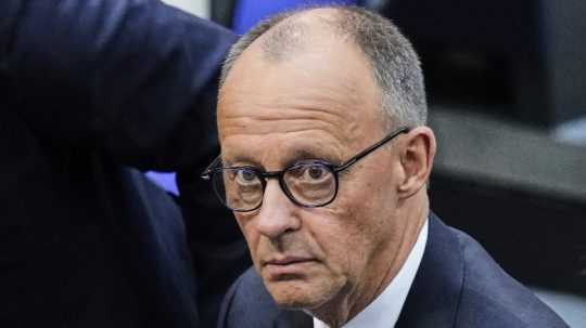 Friedrich Merz po tom, ako nebol zvolený za kancelára.
