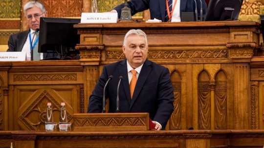 Premiér Maďarska Viktor Orbán.