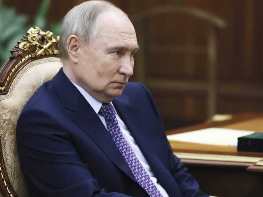 Ruský prezident Vladimir Putin.