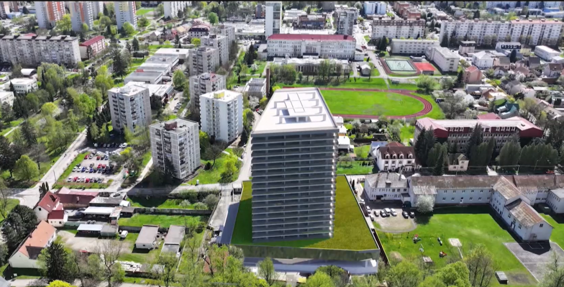 Investor chce v Dubnici nad Váhom postaviť 20-poschodovú budovu. Obyvatelia nesúhlasia, zvažujú aj protest