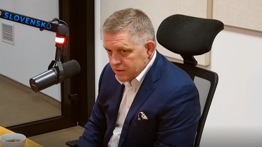 Na snímke Robert Fico.