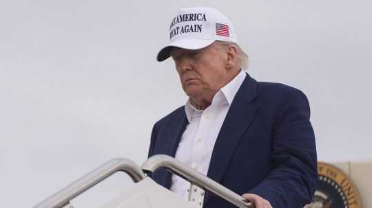 Na snímke Donald Trump.