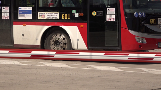 Autobus Dopravného podniku mesta Prešov.