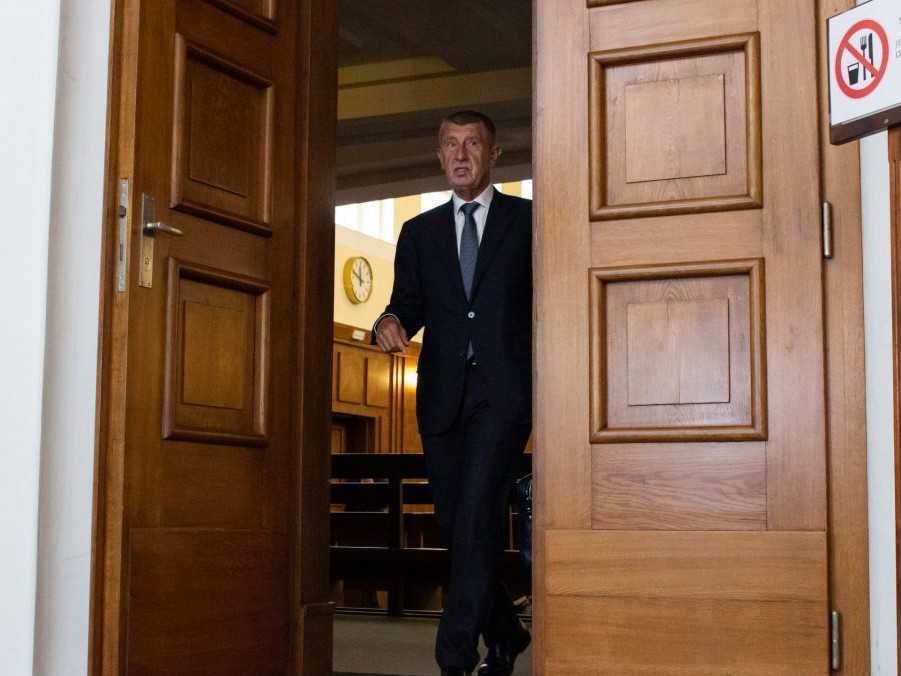 Na snímke Andrej Babiš.