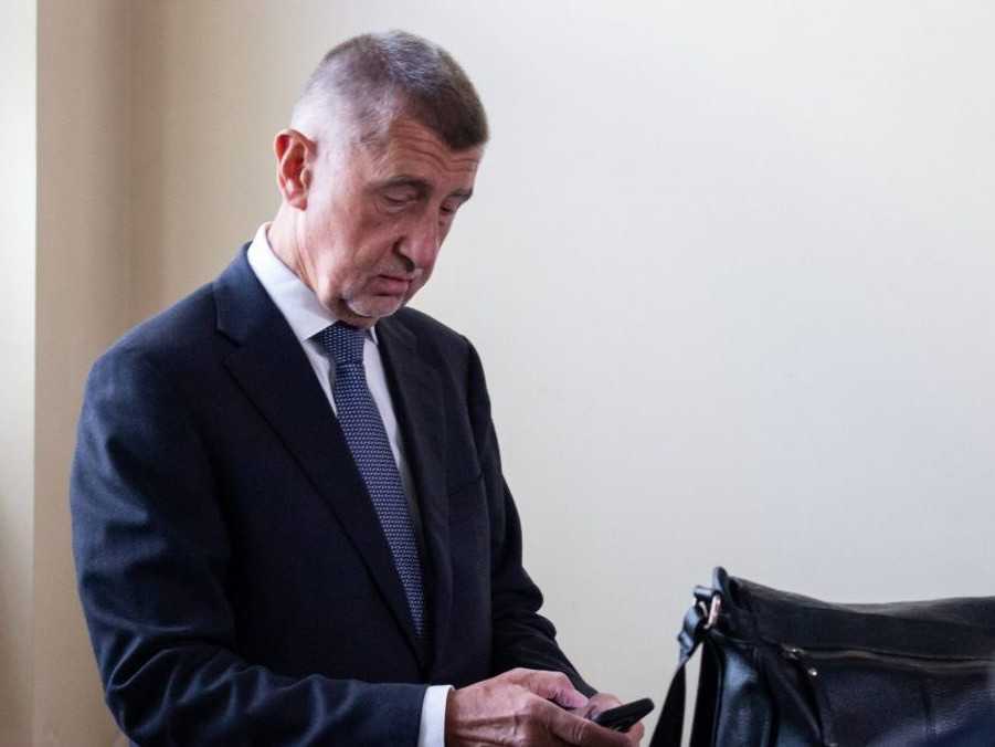 Na snímke Andrej Babiš.