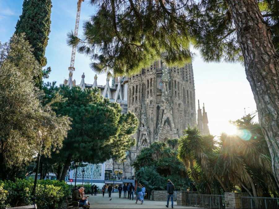 Na ilustračnej snímke Barcelona.