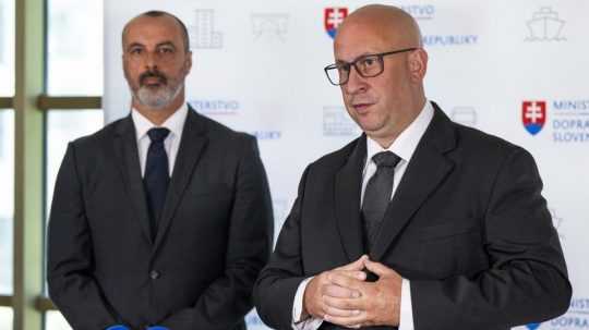 Na snímke zľava Alexander Sako a Jozef Ráž.