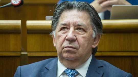 Na snímke exminister životného prostredia Ján Budaj.