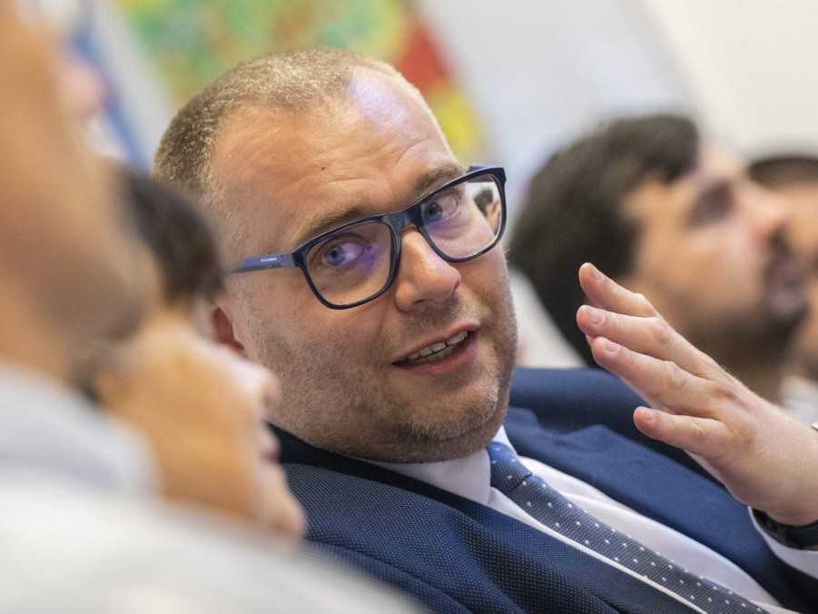 Na snímke verejný ochranca práv Róbert Dobrovodský.