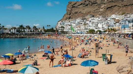 pláž na Gran Canaria