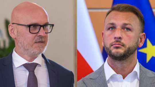 Zľava Branislav Gröhling a Matúš Šutaj Eštok.