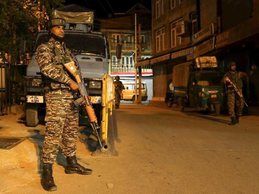 Na ilustračnej snímke indickí vojaci.