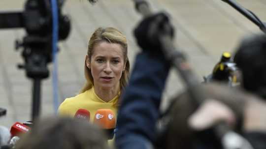 Šéfka diplomacie EÚ Kaja Kallasová.