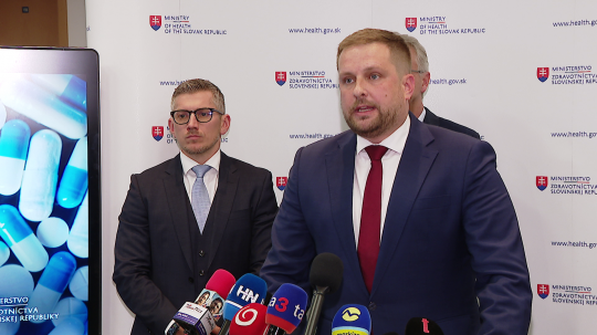 Minister zdravotníctva Kamil Šaško (Hlas-SD).