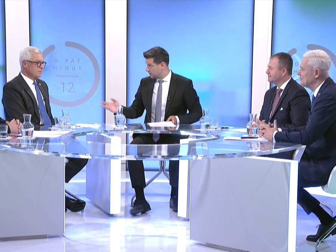 Michal Šipoš, Ivan Korčok, Marián Kéry a Ján Ferenčák