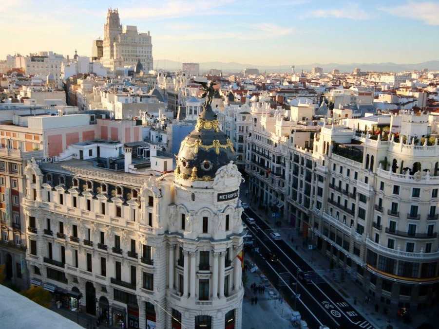 Na ilustračnej snímke pohľad na Madrid.