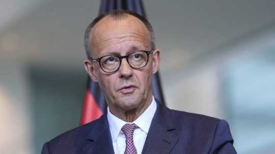 Na snímke Friedrich Merz.