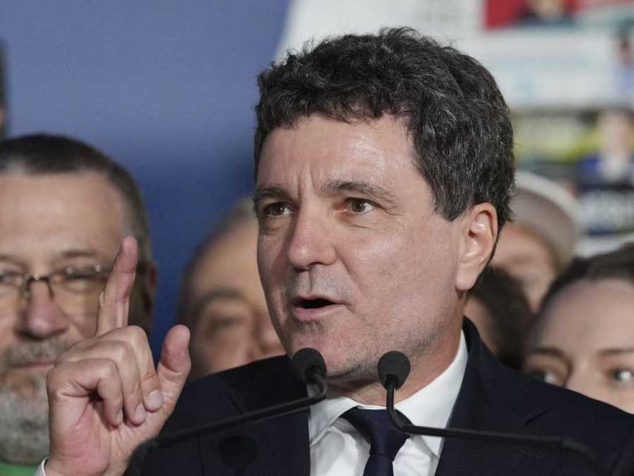 Starosta Bukurešti a kandidát na prezidenta Rumunska Nicušor Dan.