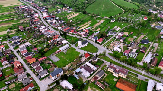 Na snímke slovenská obec.