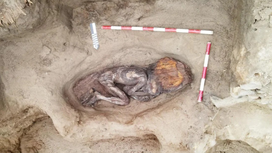 Archeológovia v Peru objavili 5000 rokov staré pozostatky ženy z caralskej civilizácie.