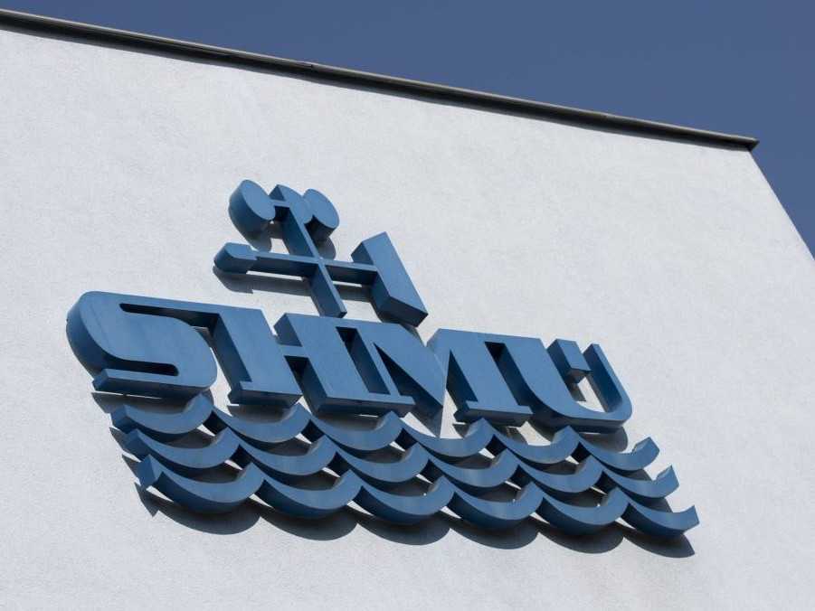 na ilustračnej snímke logo SHMÚ.