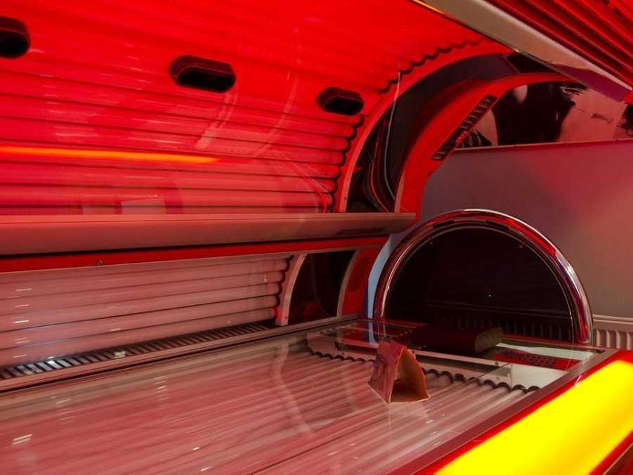 Na ilustračnej snímke solárium.