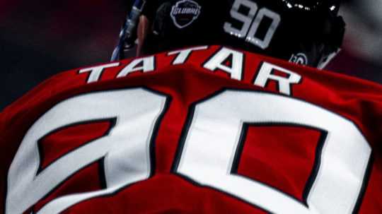 Slovenský hokejista Tomáš Tatar v drese New Jersey Devils.
