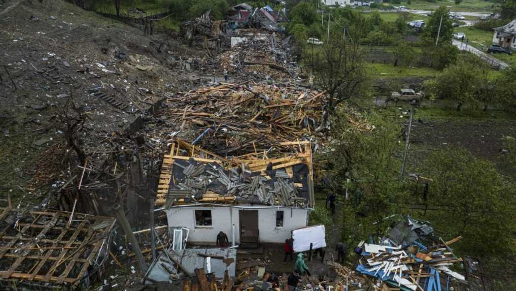 Rusko znova útočilo, podľa Ukrajiny ide o najväčší dronový útok od začiatku invázie