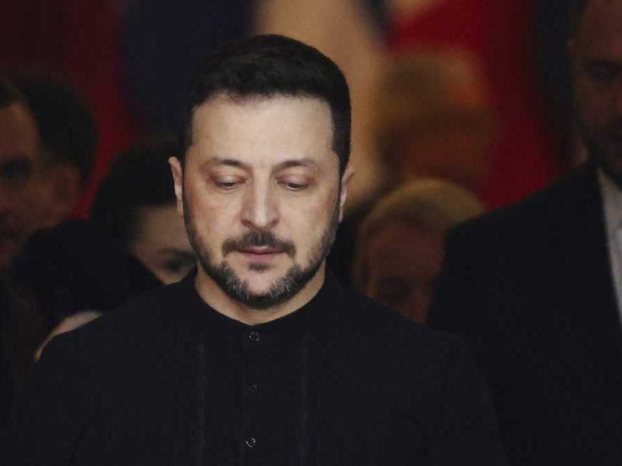 Ukrajinský prezident Volodymyr Zelenskyj.