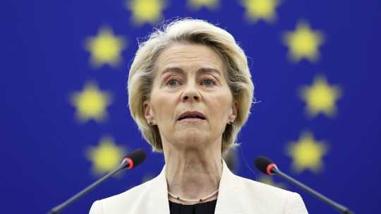 Predsedníčka Európskej komisie Ursula von der Leyenová.