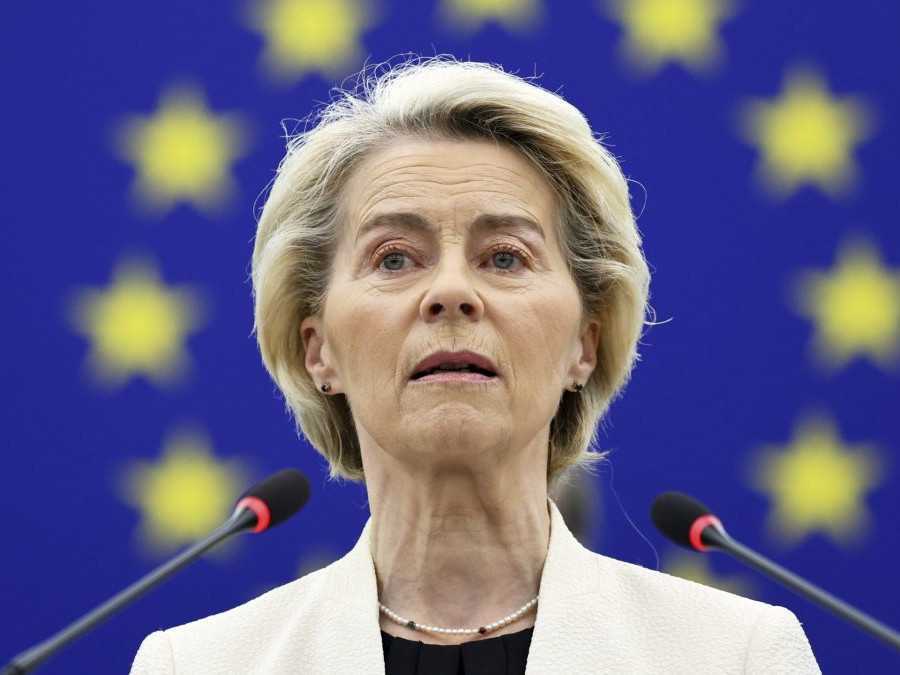 Predsedníčka Európskej komisie Ursula von der Leyenová.