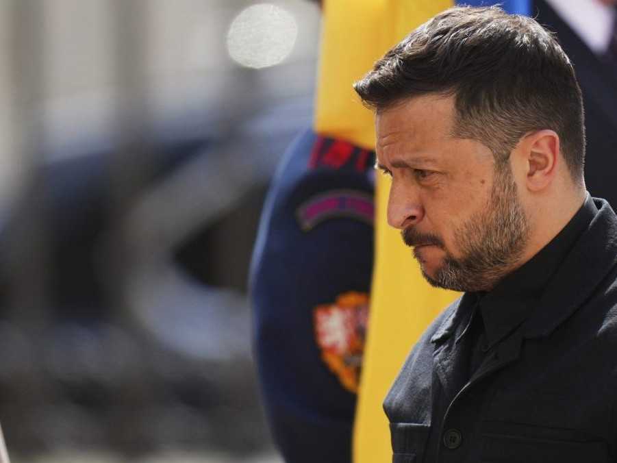 Na snímke Volodymyr Zelenskyj.